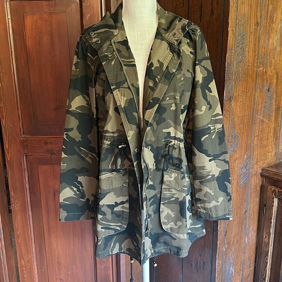 Womens Forever 21 Camo Camouflage Jacket Small - Picture 1 of 6